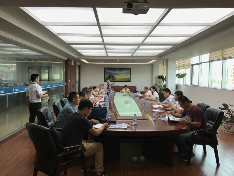 江西省墻改辦、廣西省墻改辦、福建省散裝辦及新材辦領(lǐng)導(dǎo)蒞臨我司參觀指導(dǎo)